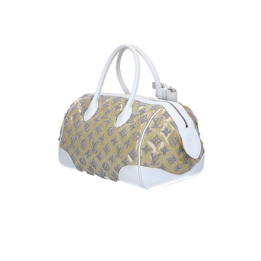 LOUIS VUITTON SPEEDY ROUND HENKELTASCHE AUS MONOGRAM SORBETTO