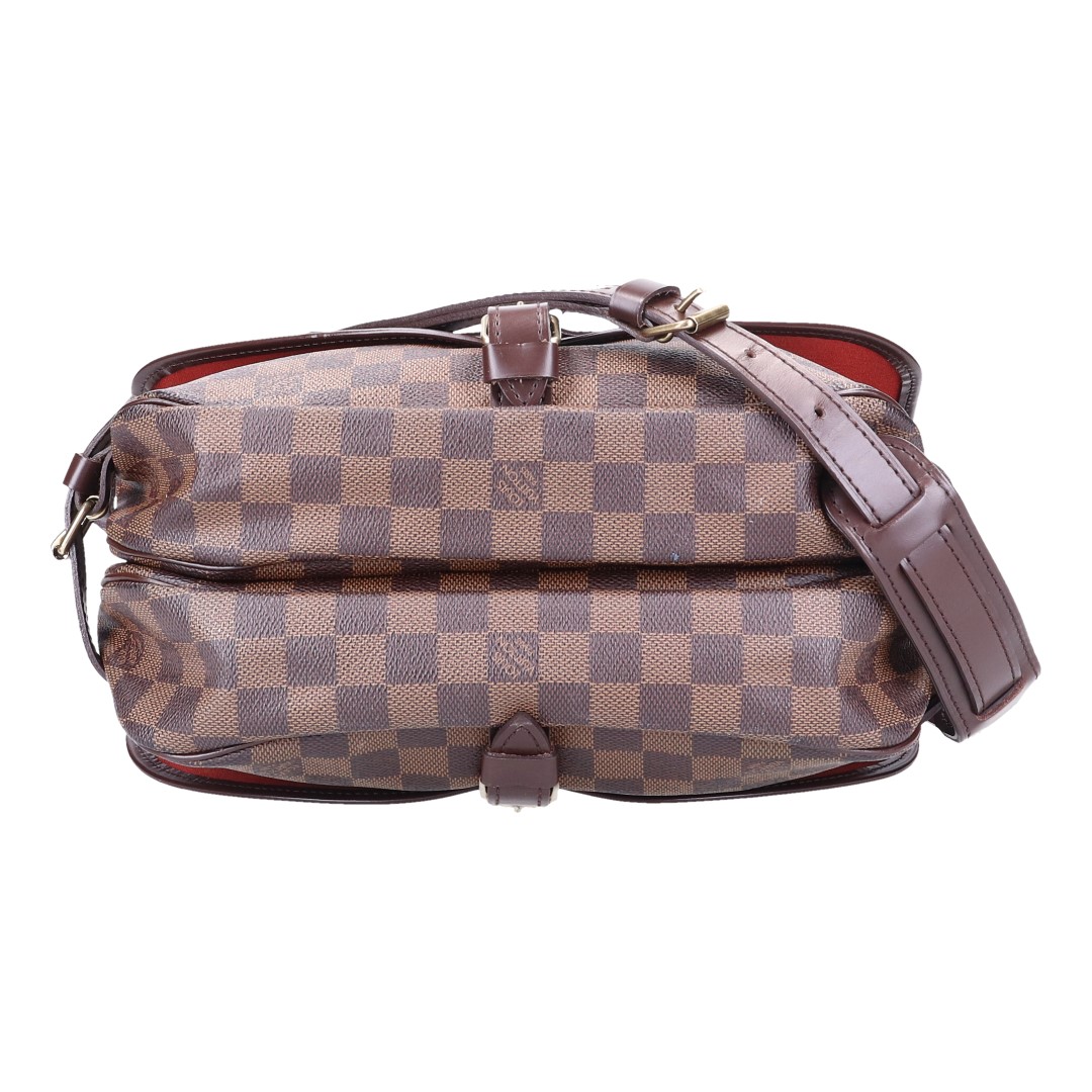 44036-Louis-Vuitton-Umh-ngetasche-Damier_2D_0014 LOUIS VUITTON SAUMUR 30 UMHÄNGETASCHE AUS DAMIER EBENE CANVAS (N48081)