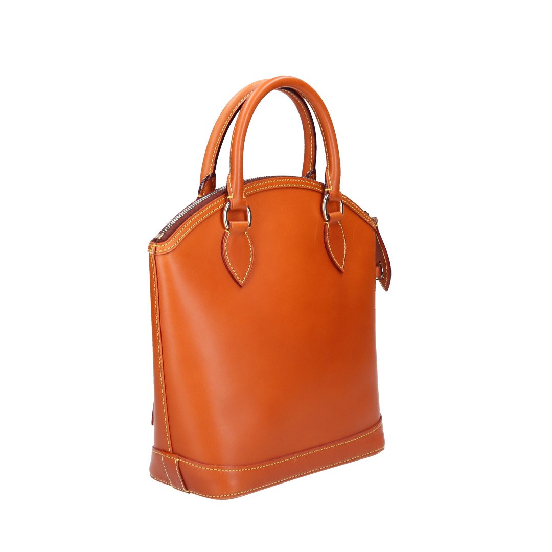 LOUIS VUITTON LOCKIT HENKELTASCHE AUS NOMADE LEDER IN CARAMEL