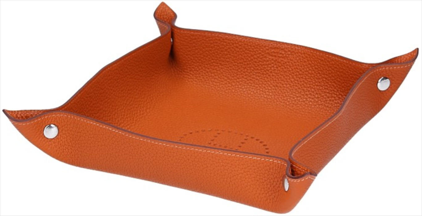 HERMÈS ABLAGE 'MISES ET RELANCES` AUS CLÉMENCE-JUNGSTIERLEDER MIT PHW