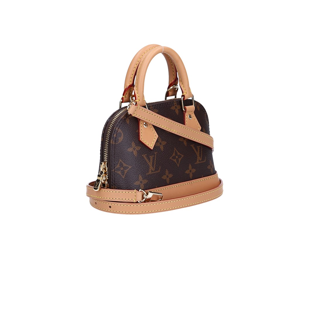 LOUIS VUITTON ALMA NANO HANDTASCHE AUS MONOGRAM CANVAS (M82717)