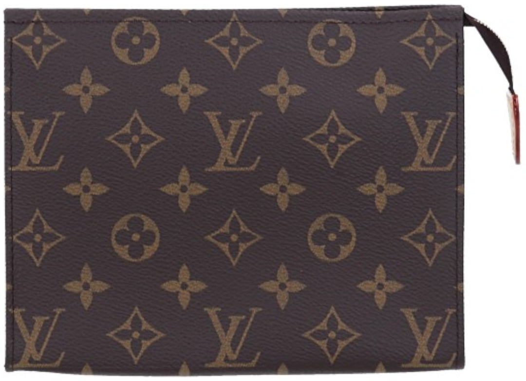 LOUIS VUITTON TRIO POCHE TOILETTE (19) KULTURTASCHE AUS MONOGRAM CANVAS (M47195)