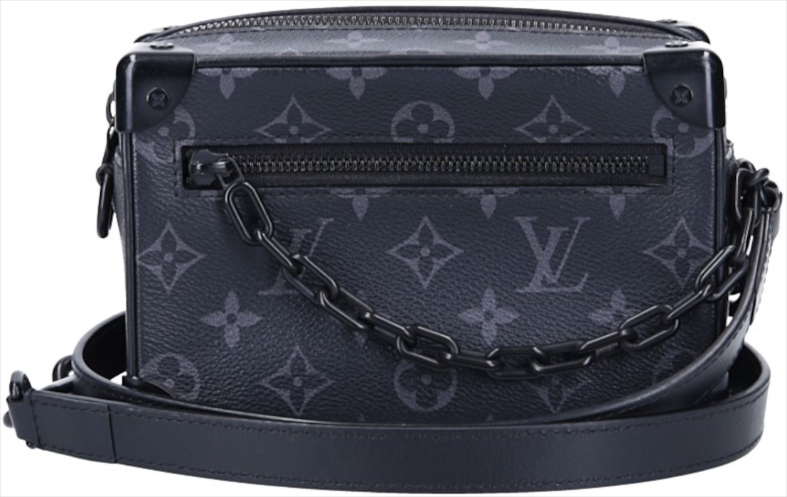 45228-Louis-Vuitton-Umh-ngetasche-Monogramm_2D_0015 LOUIS VUITTON MINI SOFT TRUNK UMHÄNGETASCHE AUS DAMIER ECLIPSE CANVAS (M44735)