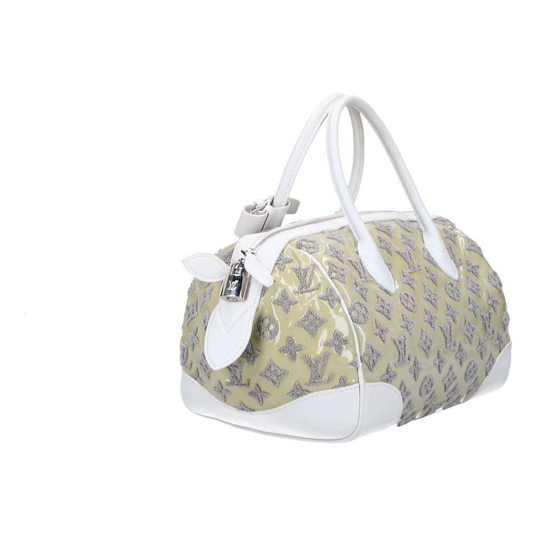 44988-Louis-Vuitton-Speedy-monogram_2D_0005 LOUIS VUITTON SPEEDY ROUND HENKELTASCHE AUS MONOGRAM SORBETTO