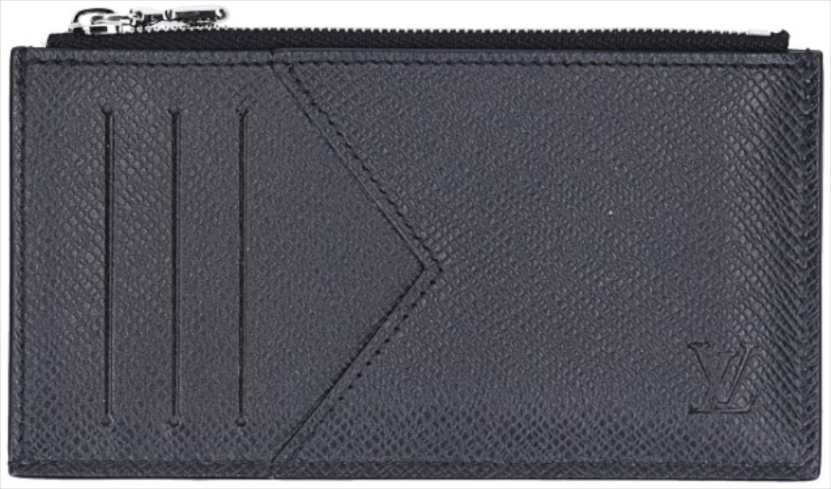 47815-LouisVuitton-Geldb-rse-Schwarz_2D_0007 LOUIS VUITTON COIN KARTENETUI AUS TAIGA LEDER IN NOIR (M62914)