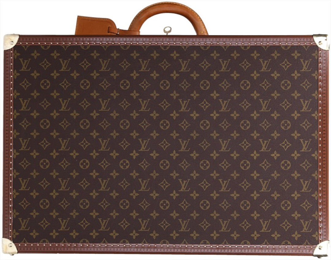 49046-LouisVuitton-Koffer-Monogram_2D_0014 LOUIS VUITTON BISTEN 65 KOFFER AUS MONOGRAM CANVAS (M21325)
