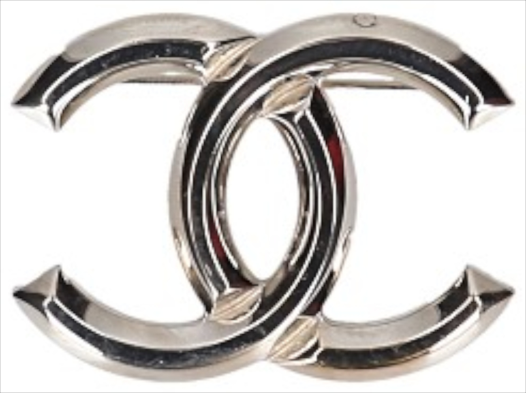 CHANEL BROSCHE AUS METALL IN GOLDFARBEN