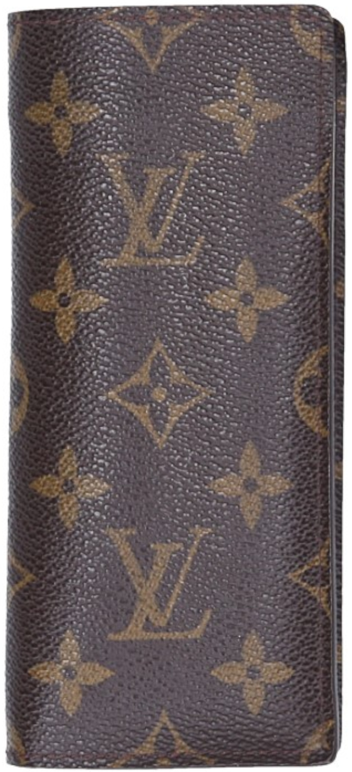 LOUIS VUITTON ETUI FÜR LESE-ODER SONNENBRILLEN ETUI À LUNETTES SIMPLE AUS MONOGRAM CANVAS (M62962)
