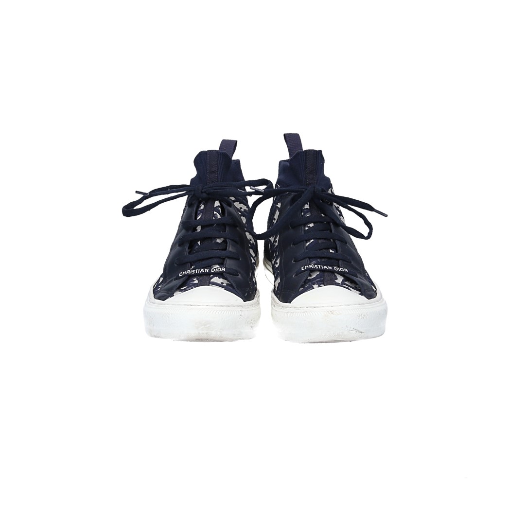 DIOR WALK'N'DIOR SNEAKER SCHUHE AUS DIOR OBLIQUE FUNKTIONS-MESH & KALBSLEDER GR. 41