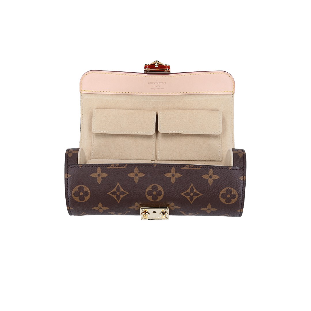 LOUIS VUITTON ETUI BIJOUX AUS MONOGRAM CANVAS (M10145)