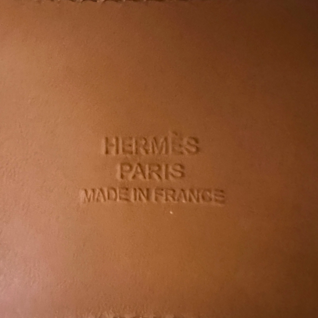 HERMÈS ARMREIF 'COLLIER DE CHIEN' AUS BOX-KALBSLEDER IN NOIR MIT PHW IN GR. S