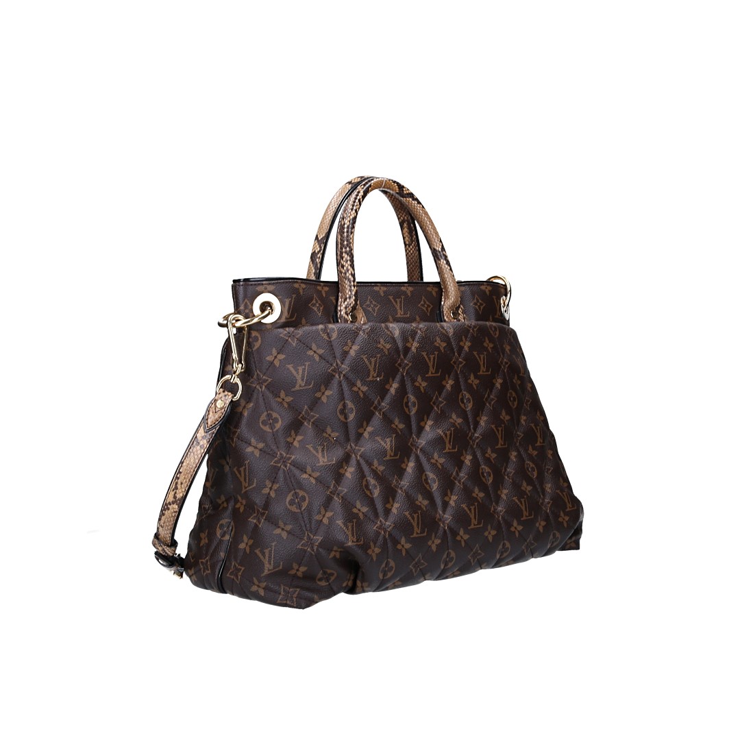 48908_Louis-Vuitton_Henkeltasche_Damier_2D_0005 LOUIS VUITTON TOTE GM HANDTASCHEN AUS MONOGRAM ETOILE CANVAS IN MIEL (S52071)