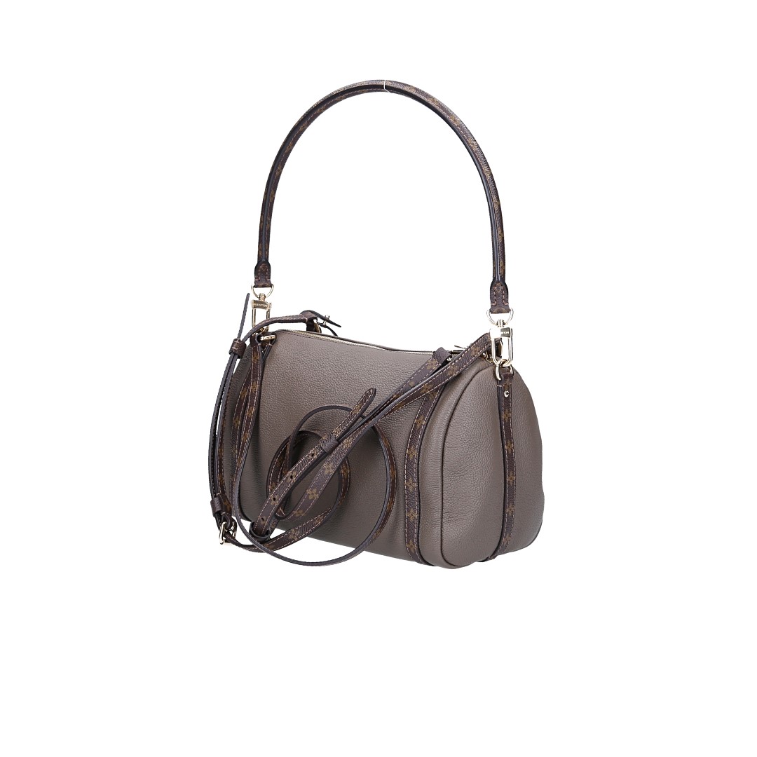 LOUIS VUITTON EXPRESS PM HANDTASCHE AUS KALBSLEDER UND MONOGRAM CANVAS IN SMOKE (M26360)
