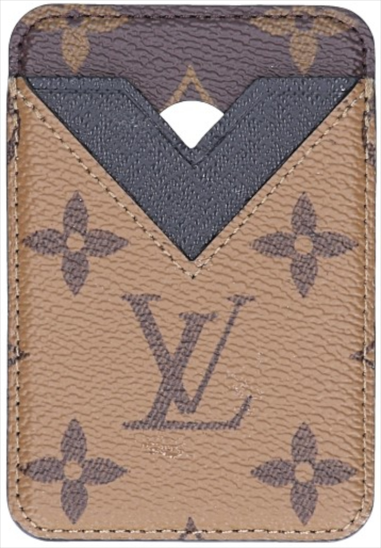 LOUIS VUITTON MAGNET KARTENETUI AUS MONOGRAM REVERSE CANVAS (M25654)