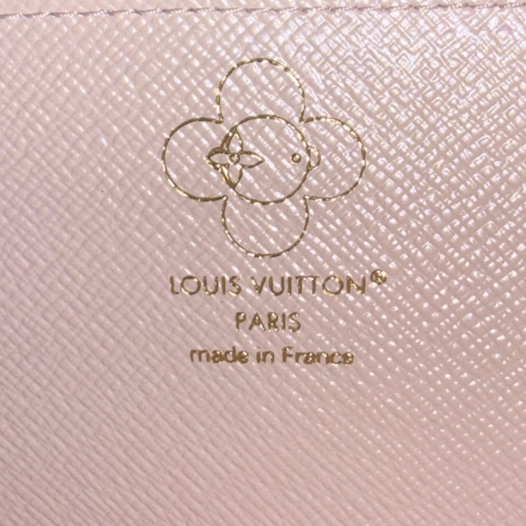 LOUIS VUITTON GELDBÖRSE 'ZIPPY' AUS MONOGRAM SNOWY PEARL CANVAS (M26256)