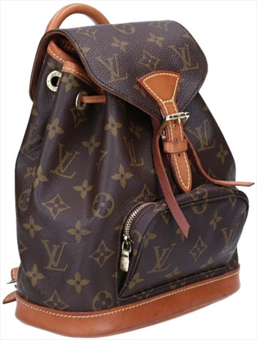 LOUIS VUITTON MONTSOURIS MINI RUCKSACK AUS MONOGRAM CANVAS (M51137)