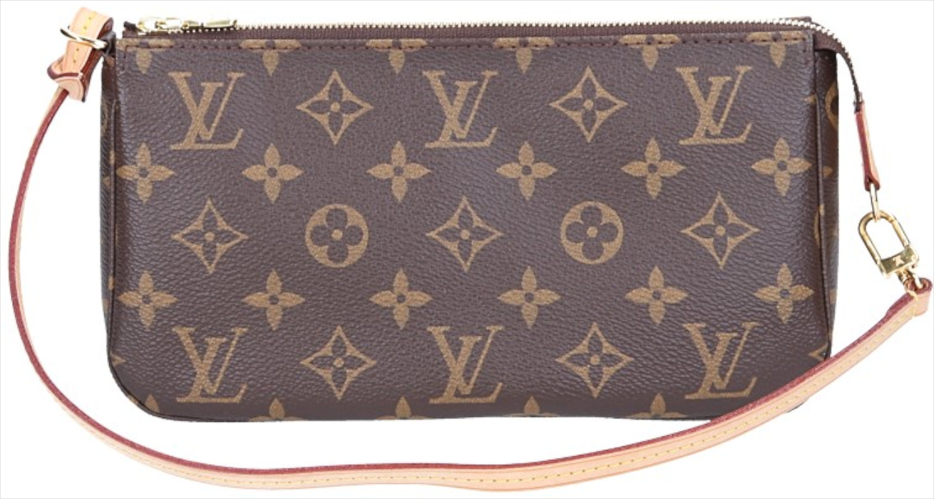 LOUIS VUITTON POCHETTE ACCESSOIRES NM CLUTCH AUS MONOGRAM CANVAS (M40712)