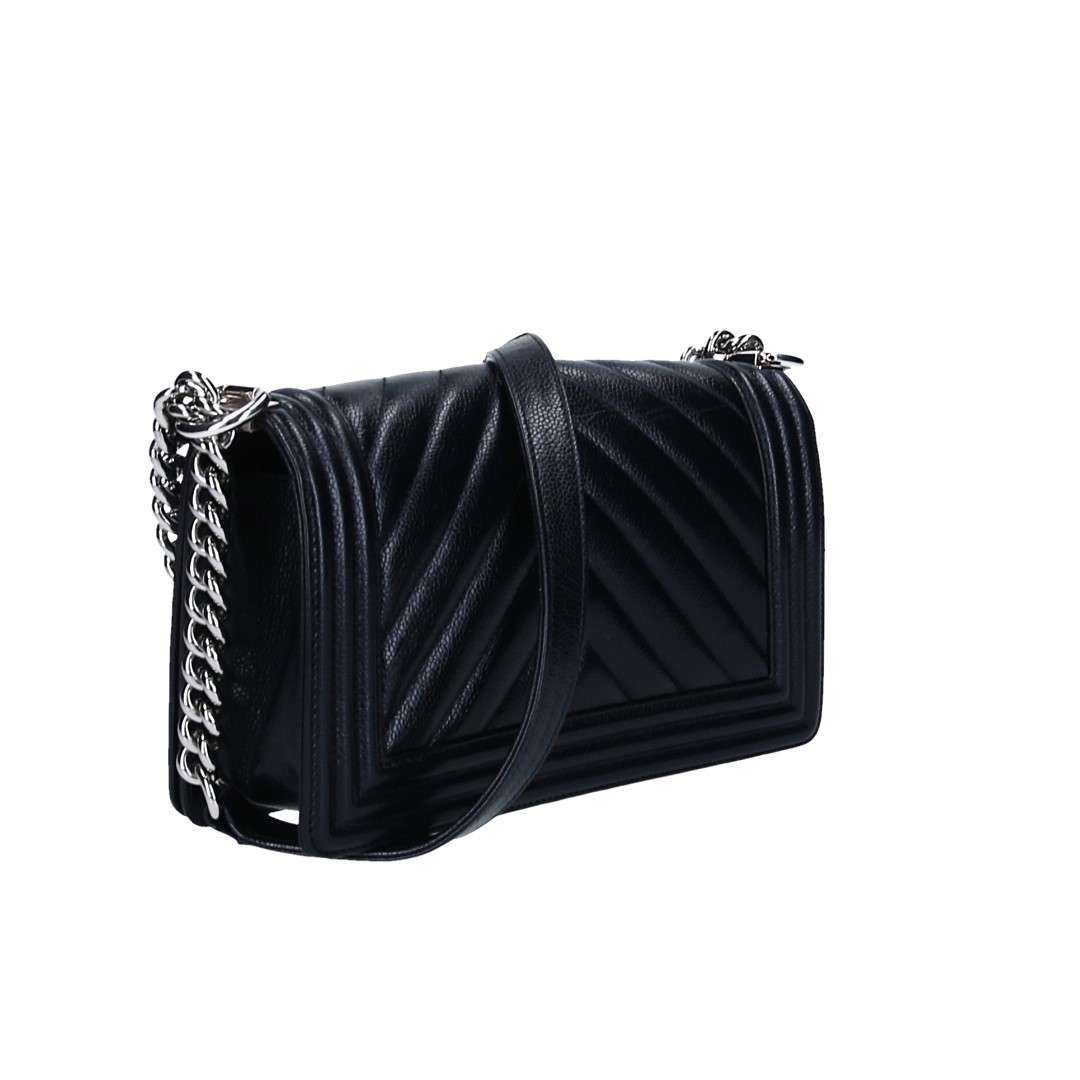 CHANEL BOY HANDTASCHE (MEDIUM) AUS KALBSLEDER IN SCHWARZ MIT SHW (A67086)