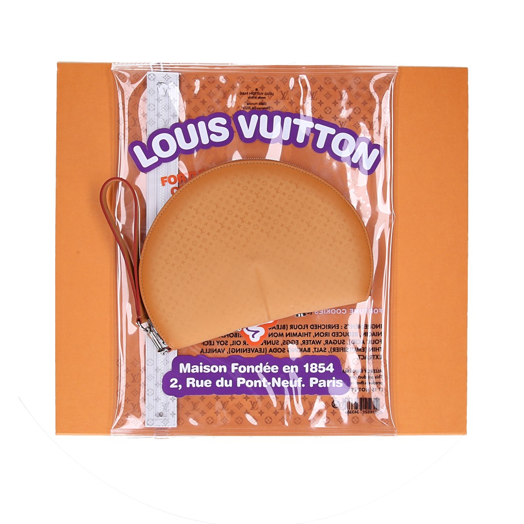 LOUIS VUITTON KEY HOLDER & BAG CHARM 'LEMON POUCH' IN MONOGRAM CANVAS (M81197)