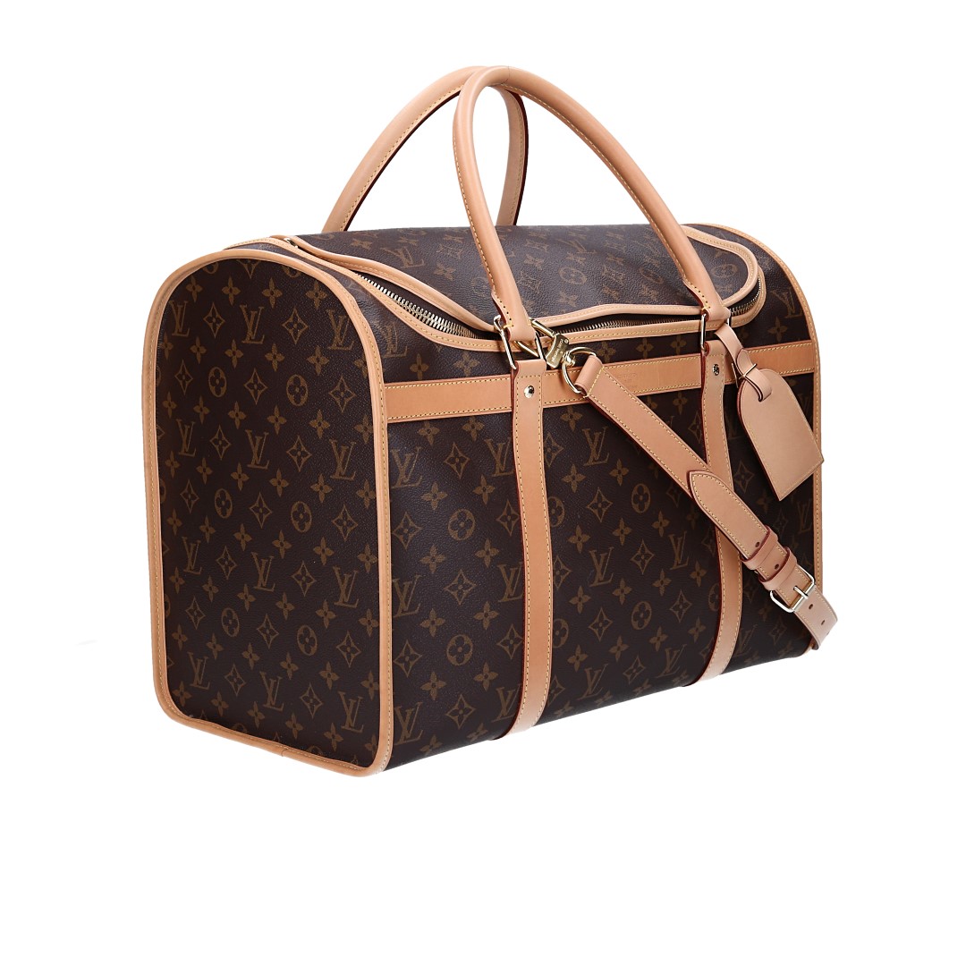 LOUIS VUITTON DOG CARRIER 40 HUNDETRAGETASCHE AUS MONOGRAM CANVAS (M45662)