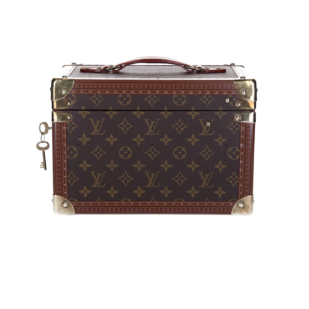LOUIS VUITTON BOÎTE FLACONS BEAUTY-CASE AUS MONOGRAM CANVAS IN VUITTONITE (M21828)