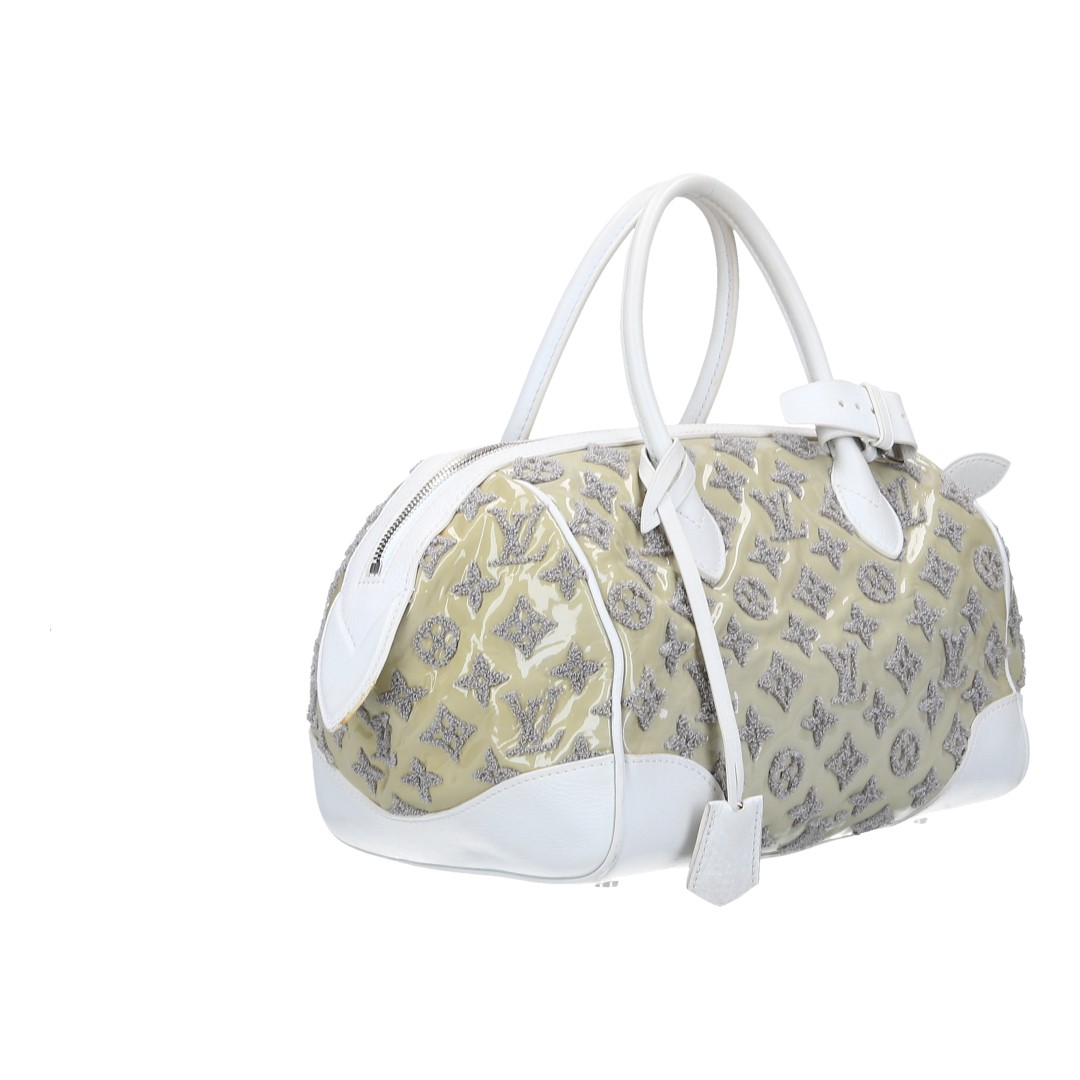 44988-Louis-Vuitton-Speedy-monogram_2D_0009 LOUIS VUITTON SPEEDY ROUND HENKELTASCHE AUS MONOGRAM SORBETTO