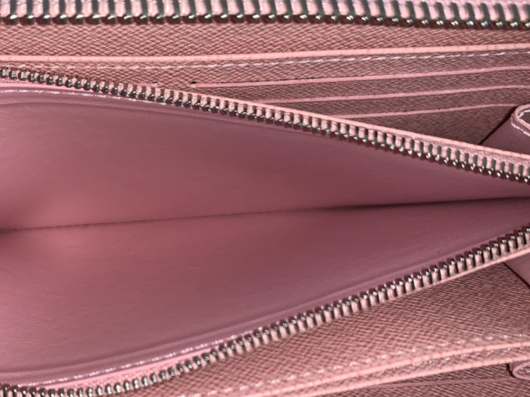 LOUIS VUITTON GELDBÖRSE 'ZIPPY' AUS EPI LEDER IN ROSE BALLERINA (M41740)