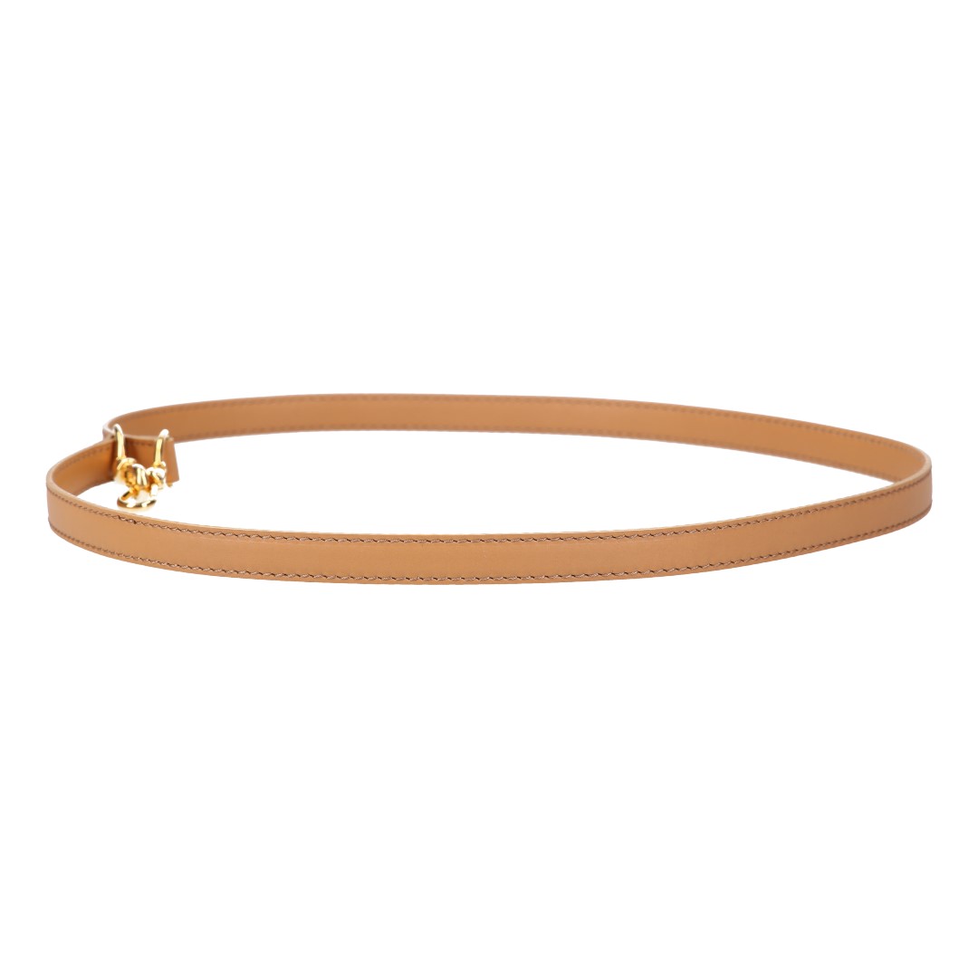 41690-Jil-Sander-Schulterriemen_2D_0002 WHOISLOUIS.COM SCHMALER SCHULTERRIEMEN CANNES AUS LEDER IN NATUR/GOLD