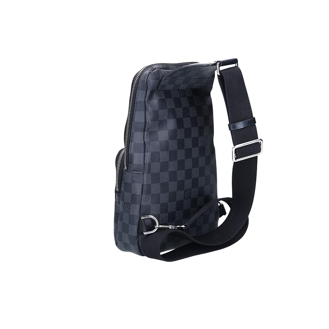 LOUIS VUITTON AVENUE SLING BAG RUCKSACK, SCHULTERTASCHE AUS DAMIER GRAPHITE CANVAS (N41719)
