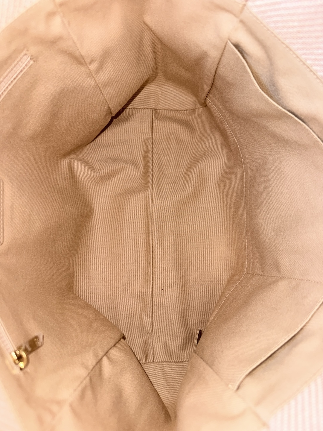 CHANEL DEAUVILLE SHOPPER (MEDIUM) HANDTASCHE AUS GEWEBE (A67001)