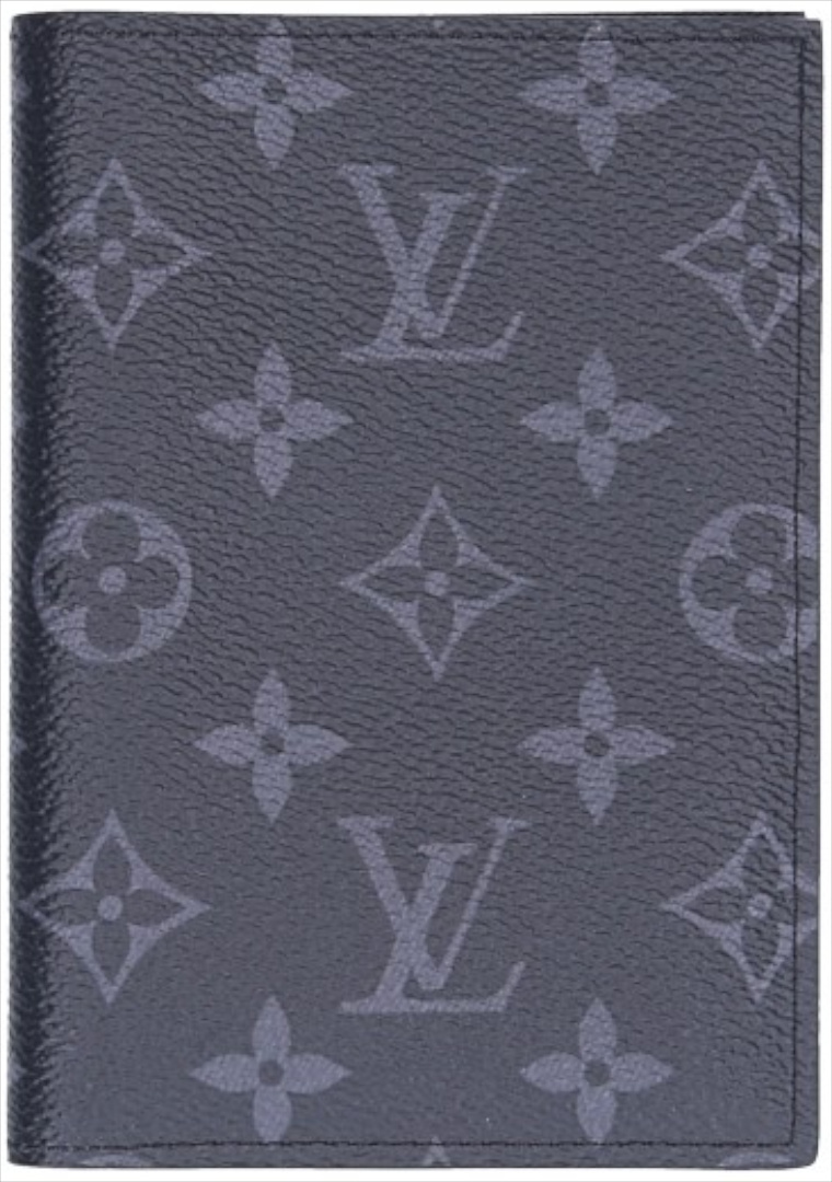 LOUIS VUITTON REISEPASSHÜLLE - COUVERTURE PASSPORT NM AUS MONOGRAM ECLIPSE CANVAS (M64501)