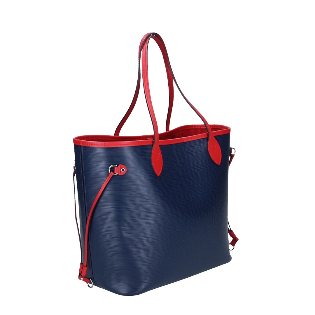 LOUIS VUITTON NEVERFULL MM SCHULTERTASCHE AUS EPI LEDER IN INDIGO 