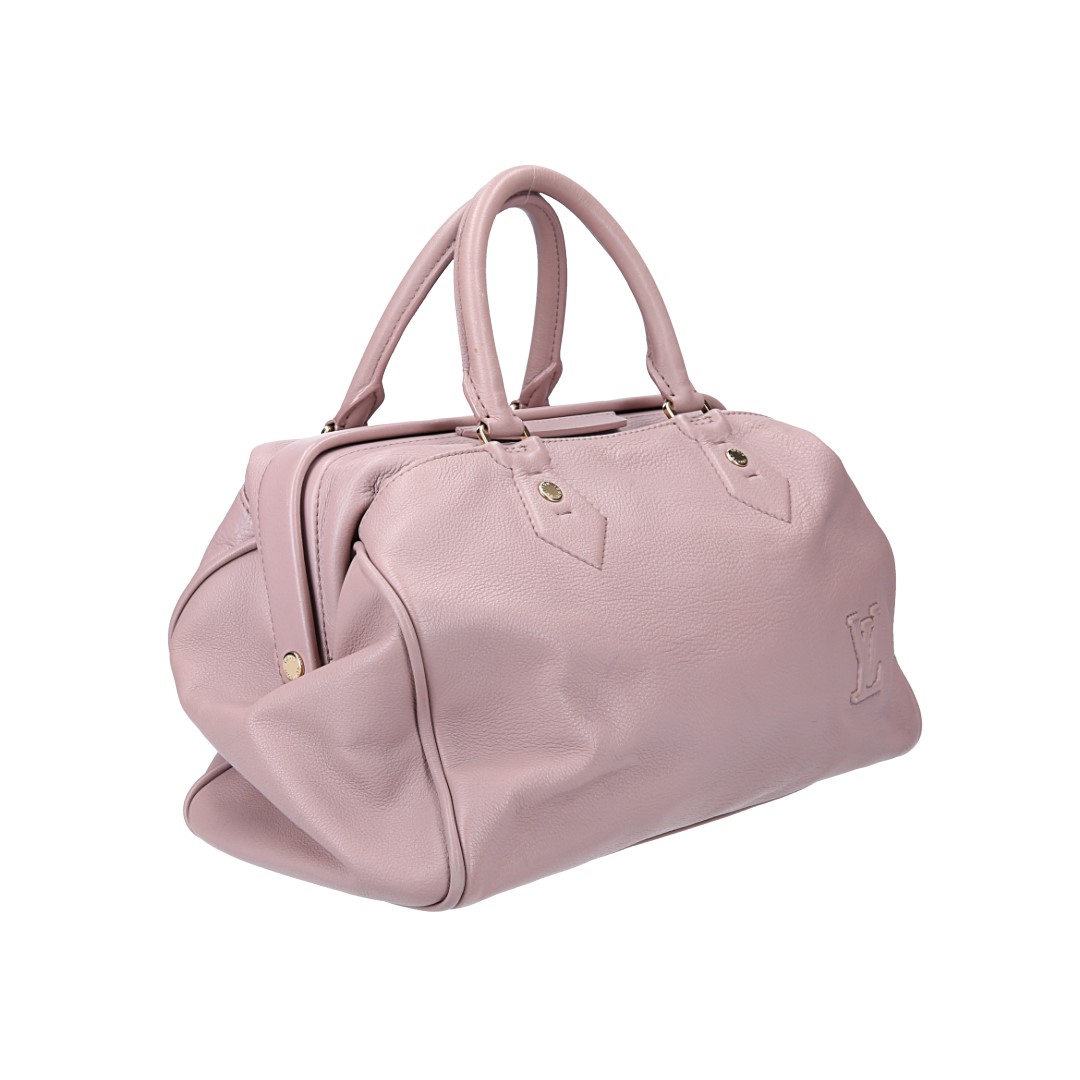 LOUIS VUITTON CINÉMA INTRIGUE HENKELTASCHE AUS LEDER IN ROSE