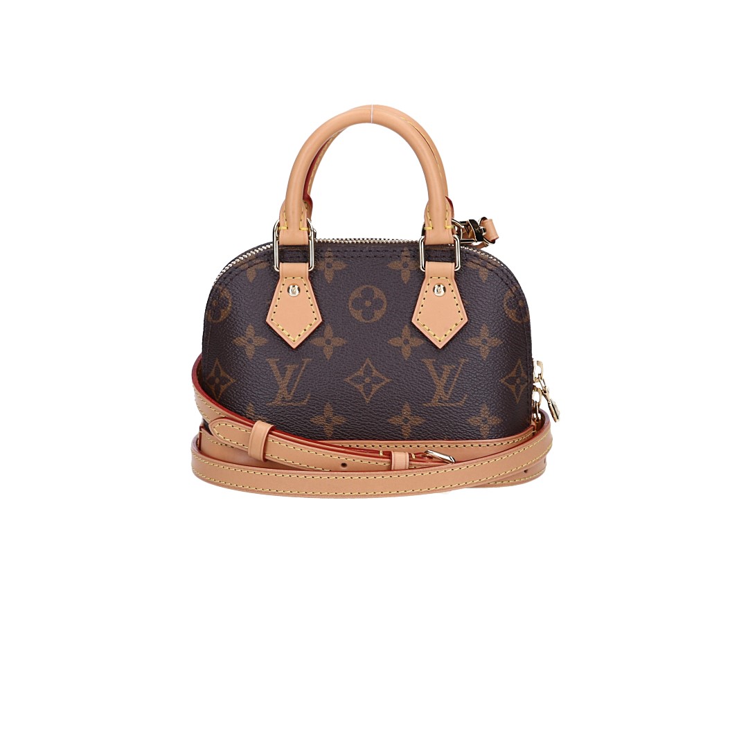 LOUIS VUITTON ALMA NANO HANDTASCHE AUS MONOGRAM CANVAS (M82717)