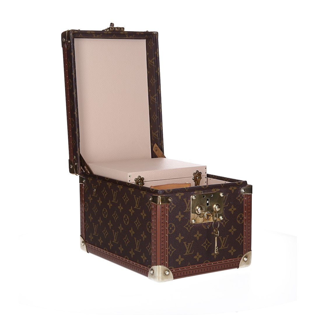 LOUIS VUITTON BOÎTE FLACONS BEAUTY-CASE AUS MONOGRAM CANVAS IN VUITTONITE (M21828)