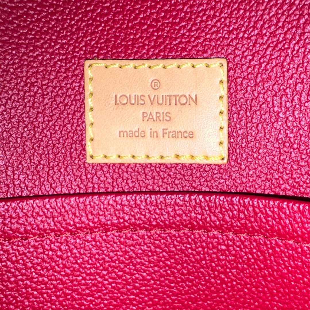 LOUIS VUITTON SAC PLAT HENKELTASCHE AUS MONOGRAM CERISES CANVAS (M95010)