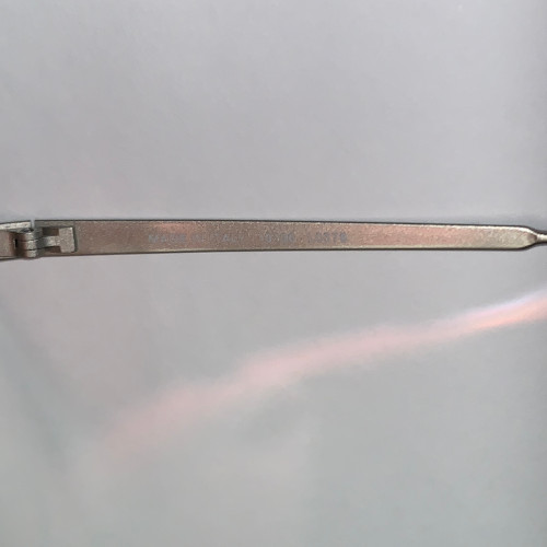 43605-Chanel-Sonnenbrille_2D_0015 CHANEL SONNENBRILLE '19136' AUS SILBERGRAUFARBENEM METALL