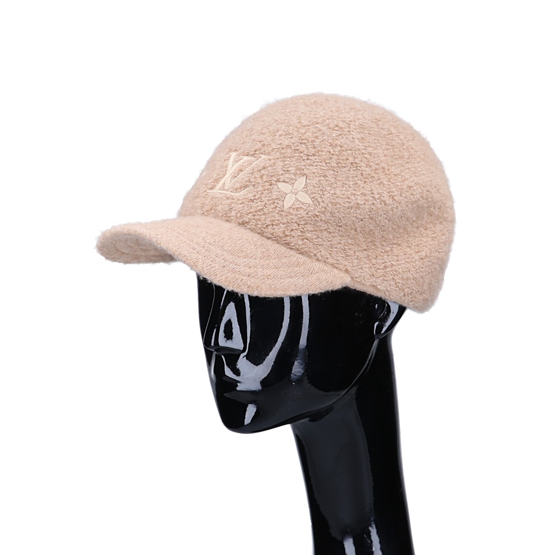HERMÈS CAP - 'MILES CDS' COTTON BASEBALL CAP IN ANTIQUE/BLACK SIZE 60