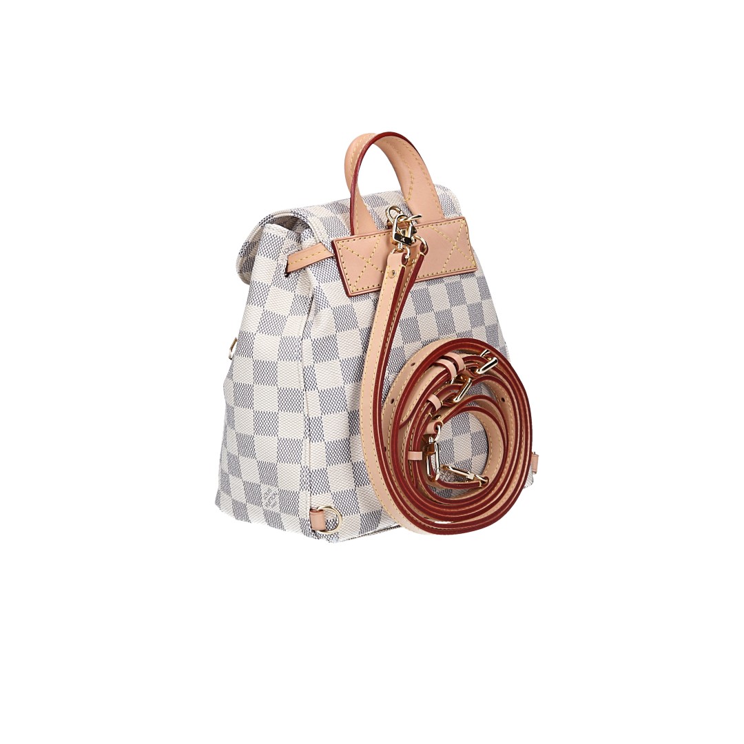 LOUIS VUITTON SPERONE BB RUCKSACK AUS DAMIER AZUR CANVAS (N44026)