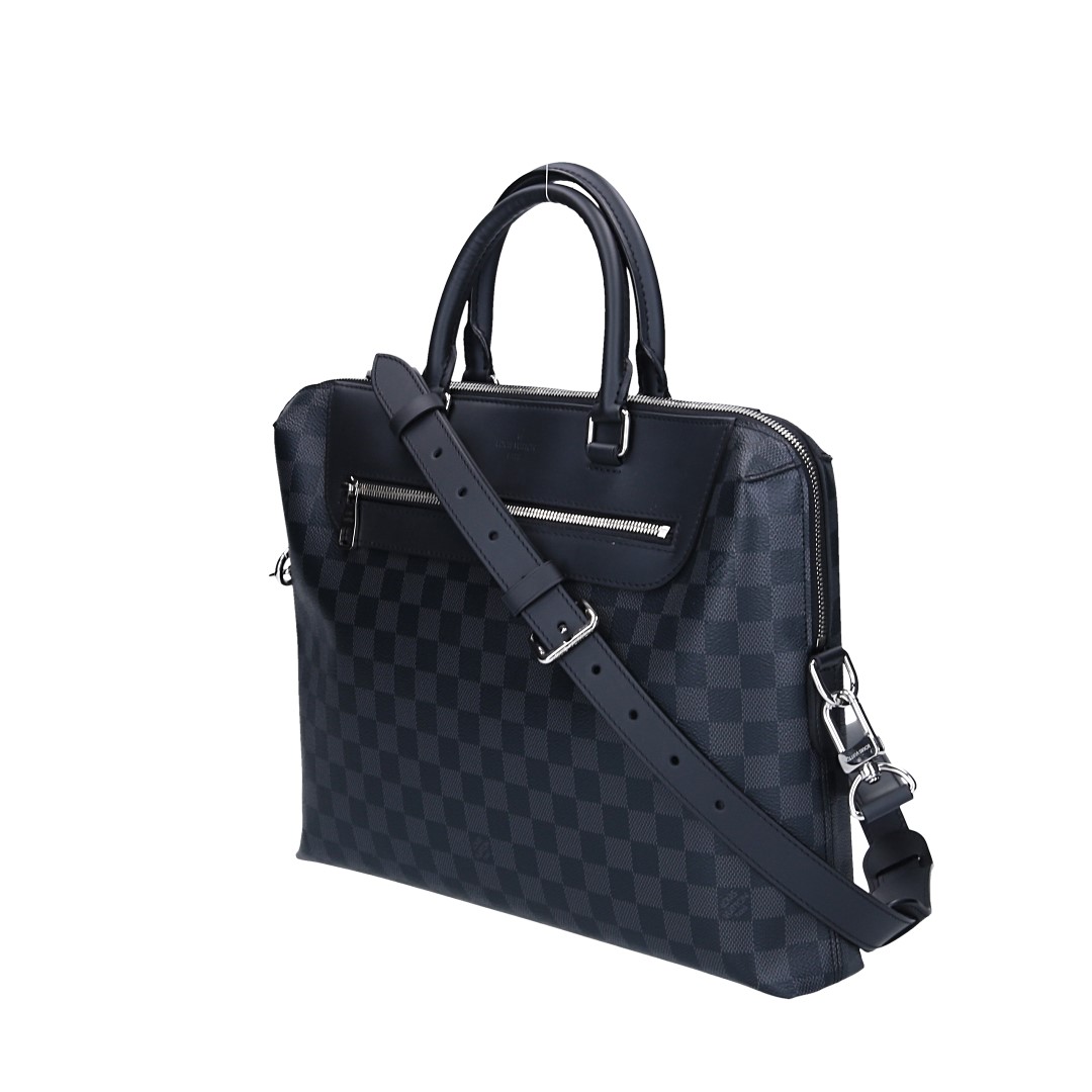 LOUIS VUITTON PORTE-DOCUMENTS JOUR BUSINESS-TASCHE AUS DAMIER GRAPHITE CANVAS (N48260)