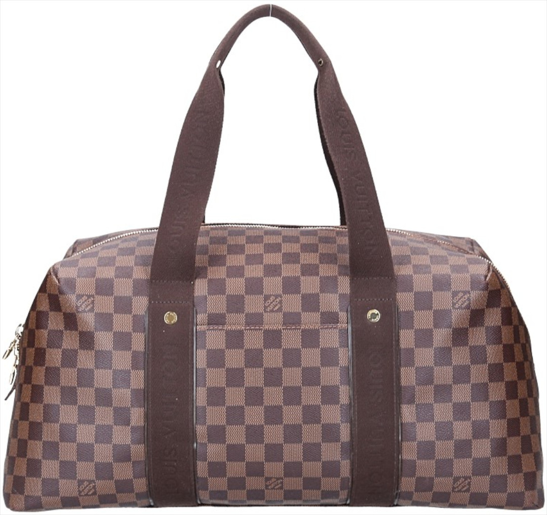 49962-LouisVuitton-Beaubourg-DAmier_2D_0011 LOUIS VUITTON BEAUBOURG MM REISETASCHE AUS DAMIER EBENE CANVAS (N41138)