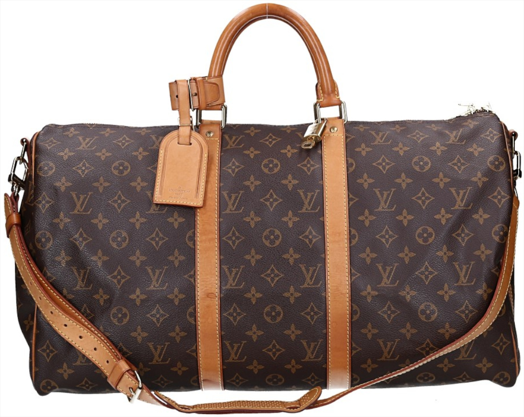 LOUIS VUITTON KEEPALL 50 REISETASCHE AUS MONOGRAM CANVAS MIT SCHULTERRIEMEN (aktuell M41416)