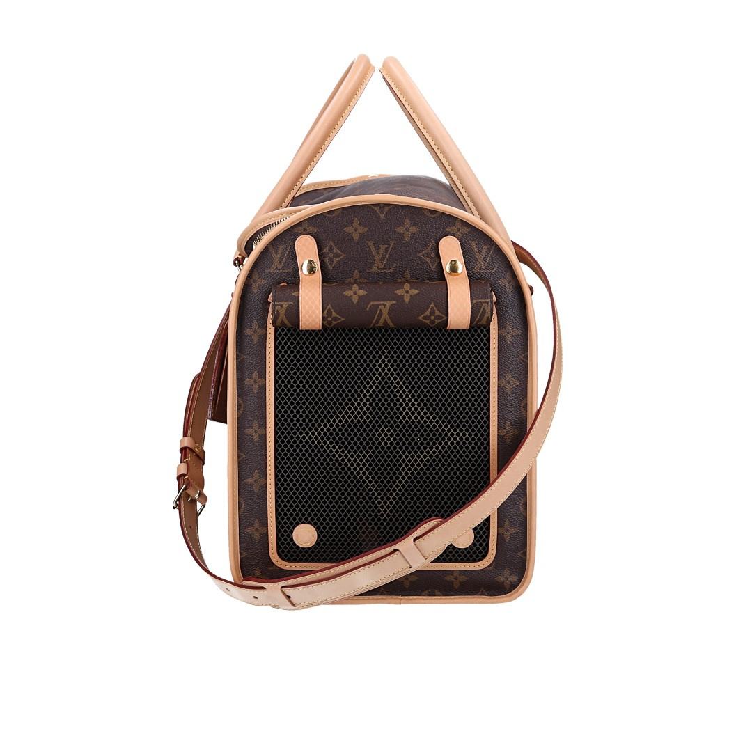 LOUIS VUITTON DOG CARRIER 40 HUNDETRAGETASCHE AUS MONOGRAM CANVAS (M45662)