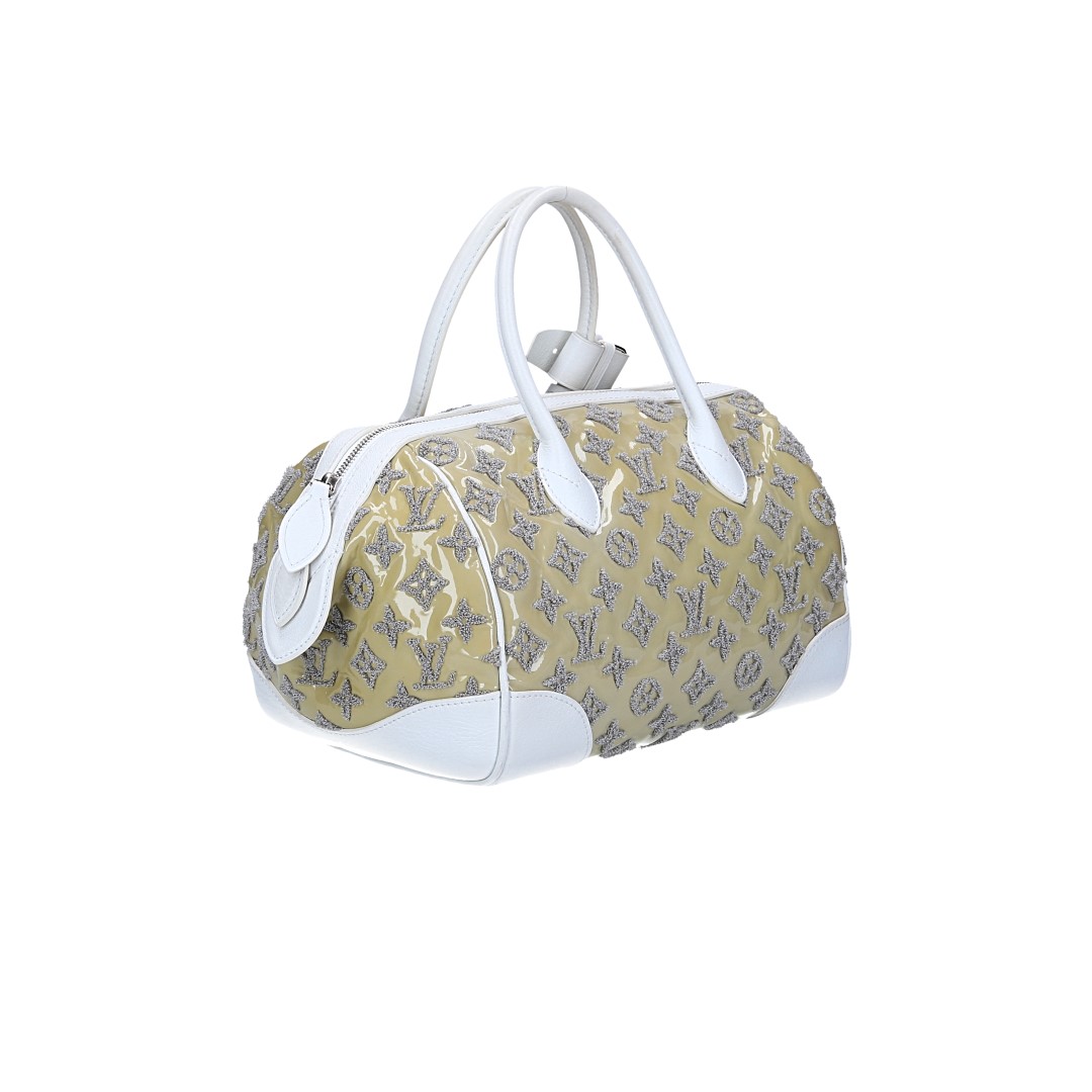 LOUIS VUITTON SPEEDY ROUND HENKELTASCHE AUS MONOGRAM SORBETTO
