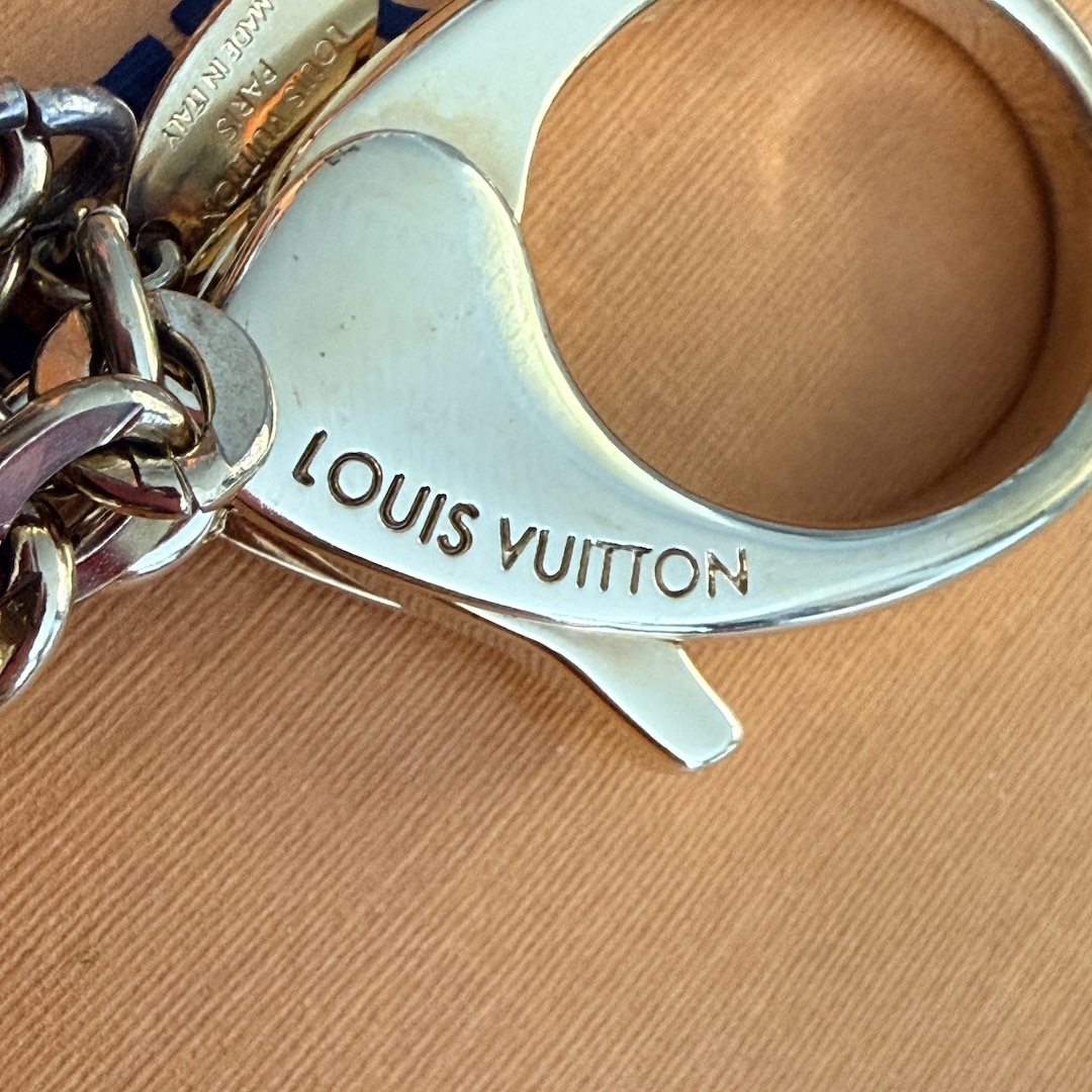 Louis Vuitton Keychain & Pocket Jewellery 'Illustre' in Monogram Canvas (M00499)
