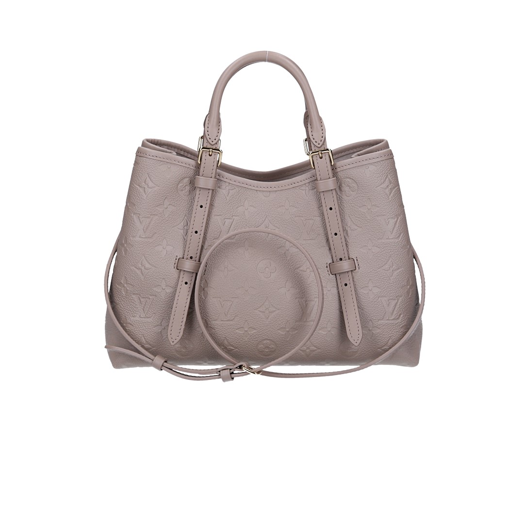 LOUIS VUITTON BABYLONE TOTE PM HANDTASCHE AUS MONOGRAM EMPREINTE LEDER IN GALET (M11463)