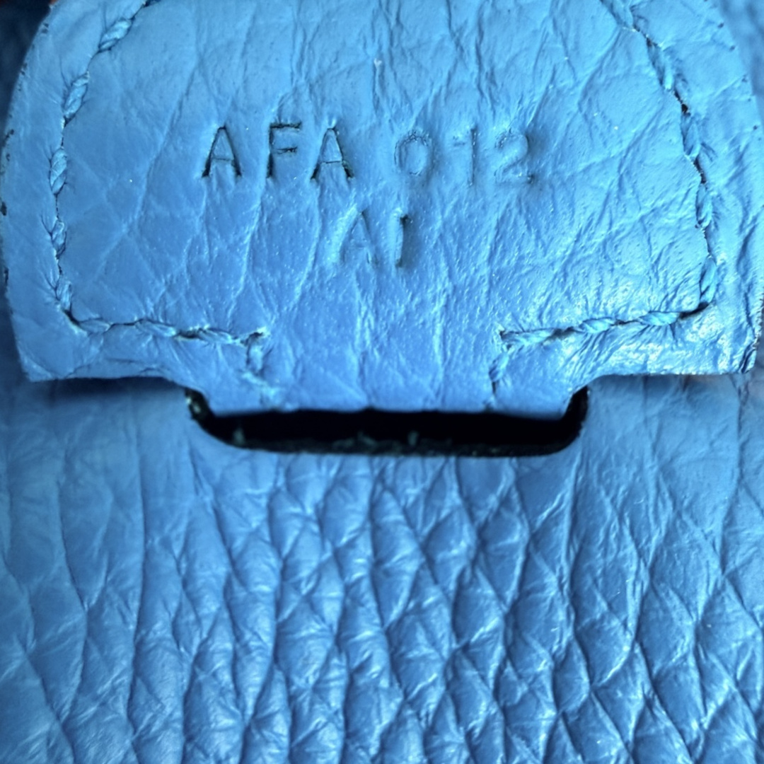 HERMÈS ÉVELYNE III 29 HANDTASCHE AUS TAURILLON CLEMENCE LEDER IN BLEU ZANZIBAR MIT PHW