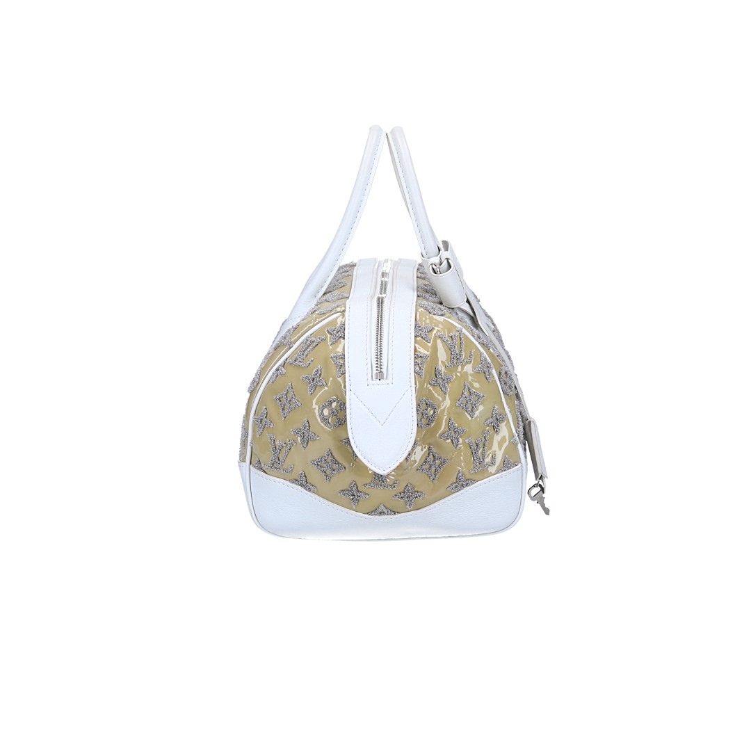 LOUIS VUITTON SPEEDY ROUND HENKELTASCHE AUS MONOGRAM SORBETTO