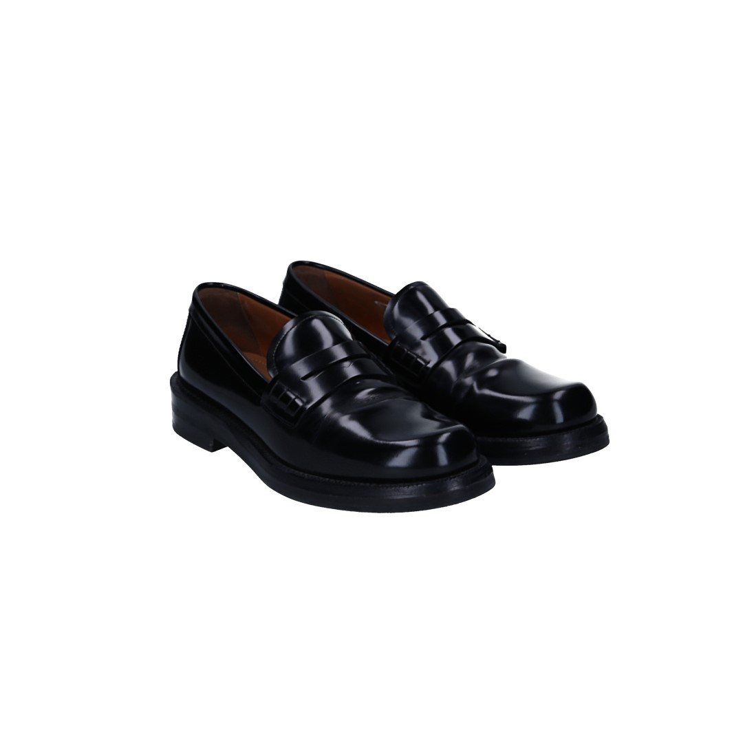 Christian Dior Velvet Loafers in Dark Blue Size 38.5