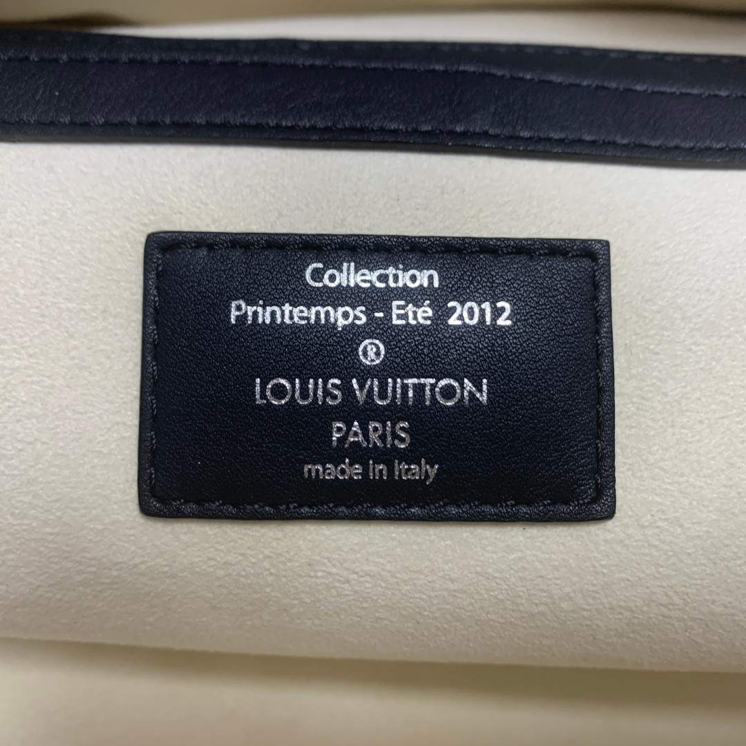 LOUIS VUITTON SPEEDY HANDTASCHE AUS CUIR GOURMAND IN NAVY (M94189)